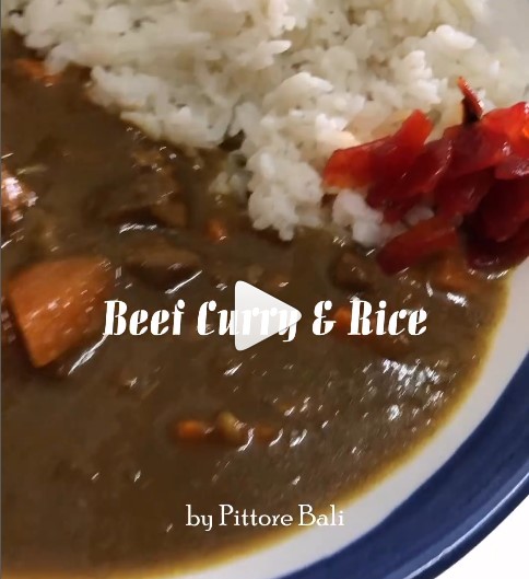 Pittore Bali “Beef Curry and Rice”