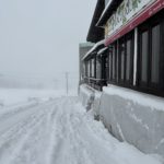 ピットーレ岩原本店 今日は一日雪予報